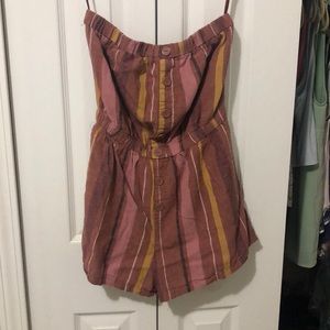 Strapless Urban Outfitters Romper